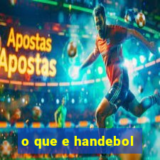 o que e handebol